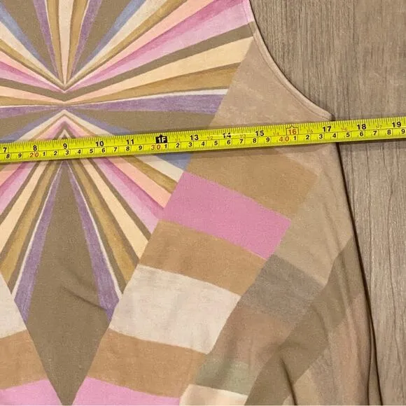 MARA HOFFMAN Prism Turtleneck Swing Dress Size Small