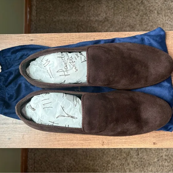 May Anthony Plain Jane Men's Brown Suede Loafers Brand New Never Worn