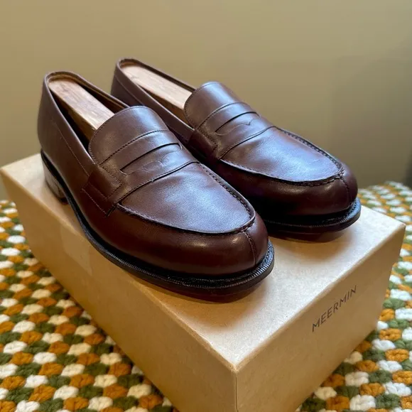 Meermin Brown Eric Penny Loafer