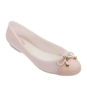 Melissa Doll V Ballet Flat Pink Beige Size 7 New In Box