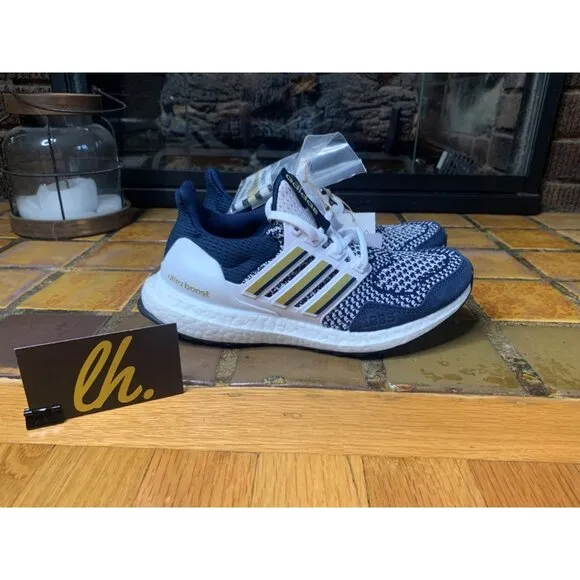 Mens 4.5 Adidas Ultraboost 1.0 “Georgia Tech Yellow Jackets” Athletic Running Sh