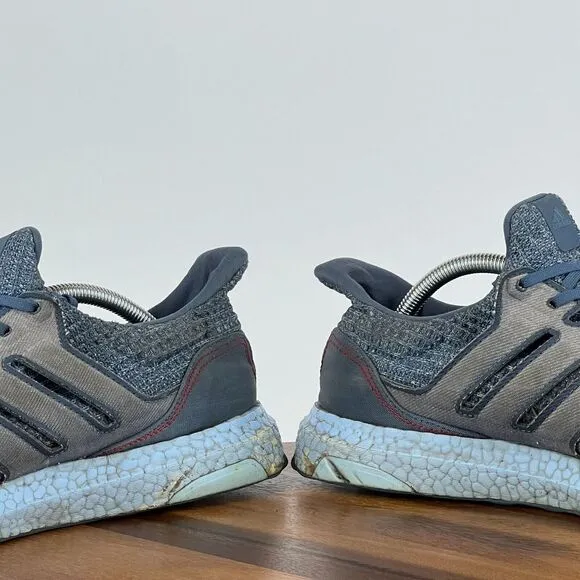 Mens Adidas Ultraboost 4.0 Tech Ink Glow Blue Running Shoes‎ Sneakers Size 12 M