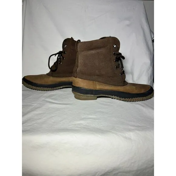 Men's Bass Thermo Lite Performance Insulations Brown/Black Boots Size 9.5 GUC S2