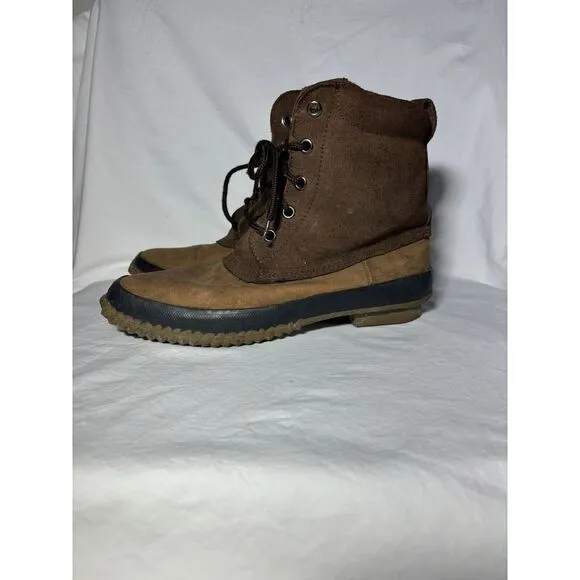 Men's Bass Thermo Lite Performance Insulations Brown/Black Boots Size 9.5 GUC S2