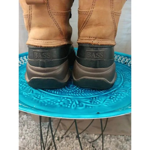 Men's Bass Thermo Lite Performance Insulations Brown/Black Boots Size 9M