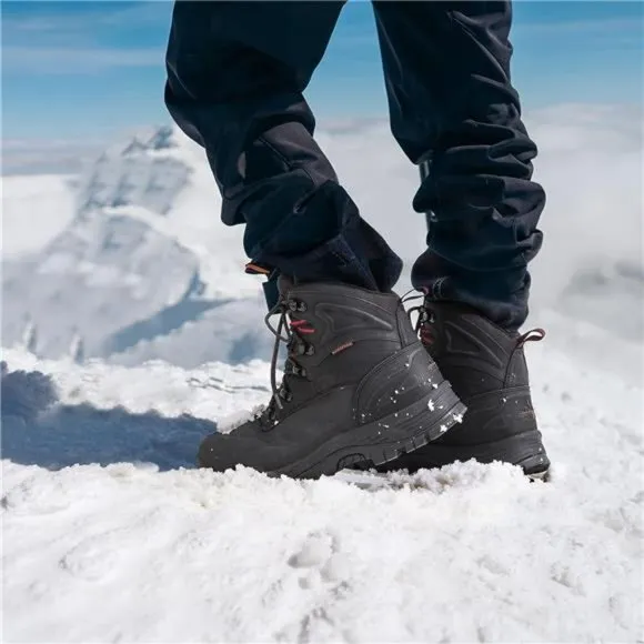 Men's Insulated Waterproof Construction Hiking Winter Snow Boots