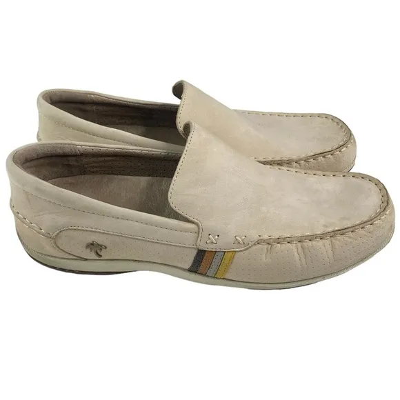 Mens Margaritaville Lone Palm St. Tropez Suede Loafers 11