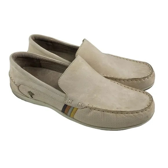 Mens Margaritaville Lone Palm St. Tropez Suede Loafers 11