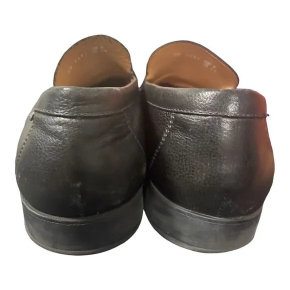 Men’s Memphisto Black Air Relax Slip On Casual Loafers Shoes Size 11.5 EUC
