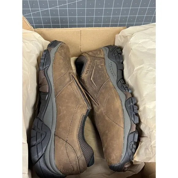 Men's Moab Adventure Moc WP Hiking Boots - Dark Earth Sz. 11