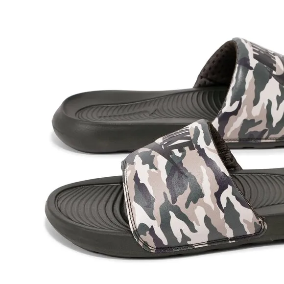 Mens NEW Size 18 NIKE Victori Slides Camo Print Summer Shoes