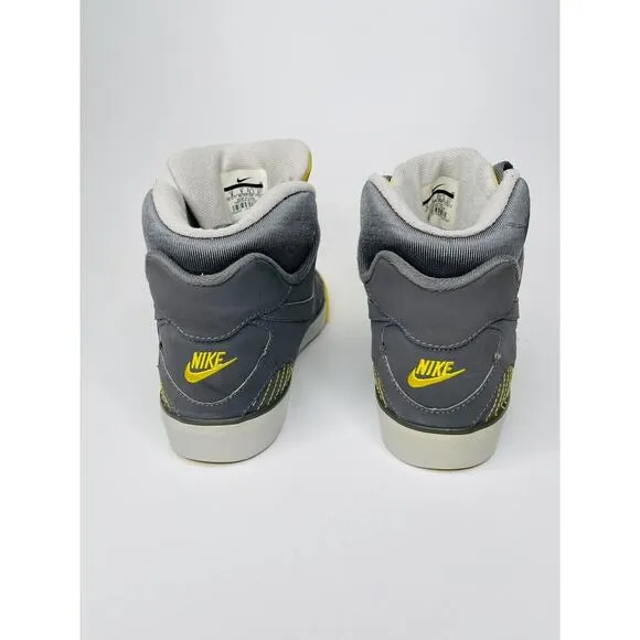 Men's Nike Shoes Auto Trainer Neutral Grey Vibrant Yellow Sneakers Size 9