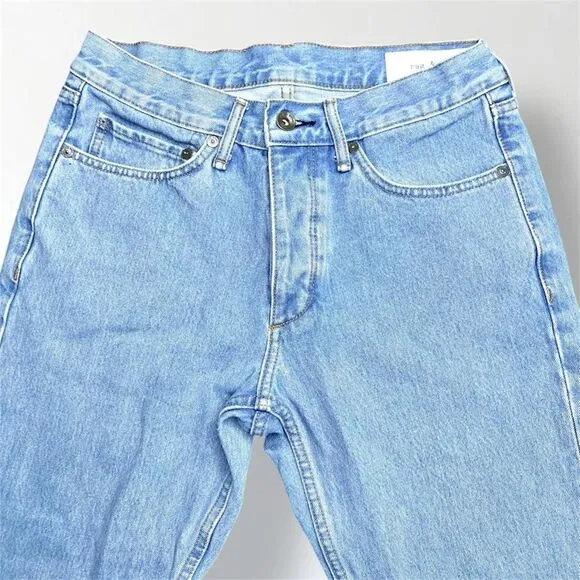 Men's Rag &amp; Bone Plymouth The Fit 2 Indigo Medium Wash Slim Blue Jeans