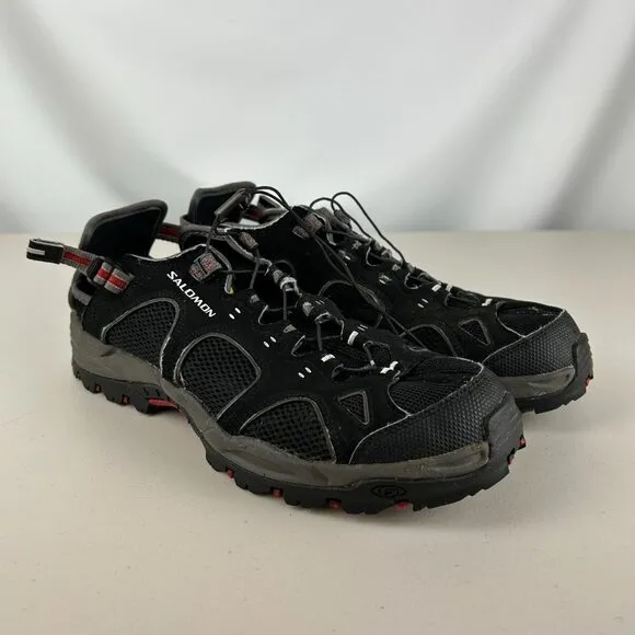 Men's Salomon Tech- Amphibian 3W Hiking Trekking Shoes Sneakers Size: 8