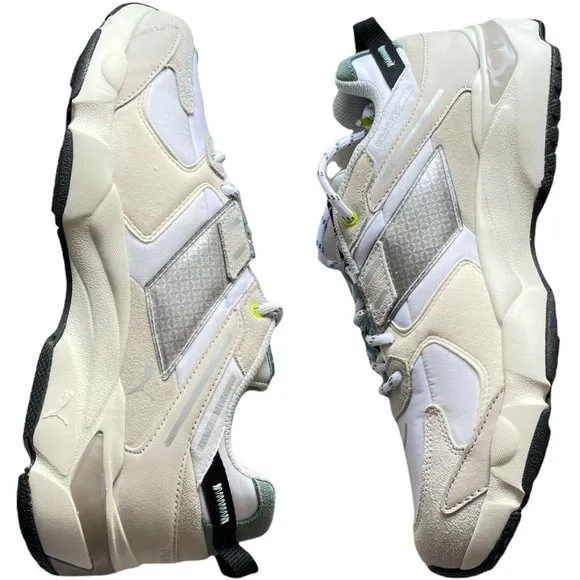 Men’s Sneakers Size 10  PUMA Liquid Cell Extol Helly Hansen Gray/White 373552-01