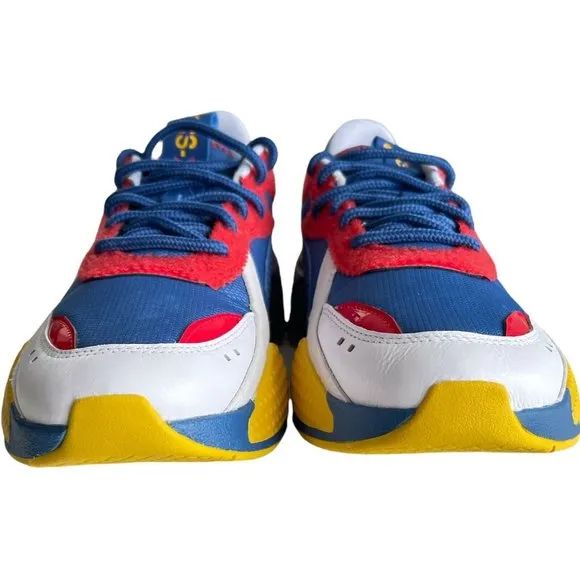 Men’s Sneakers Size 11 Puma RS-X Subvert 37186001 White/Galaxy Blue Hi Rik Red