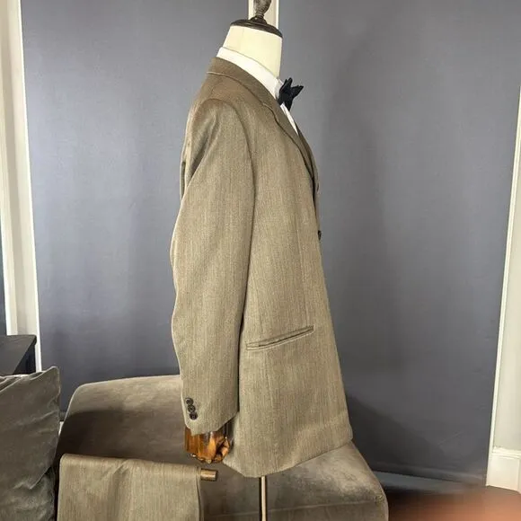 Men’s Phat Farm 2 Piece 100% Wool Formal Suit Size 44 Jacket 36 Pants **READ
