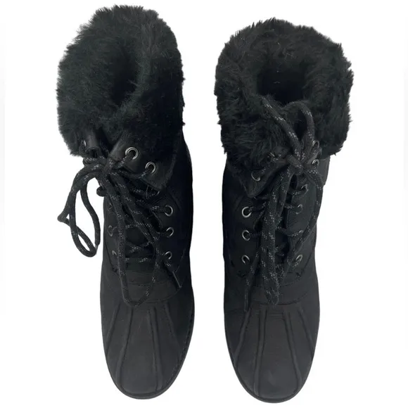 MERRELL Chateau Mid Lace Polar Waterproof Black 8