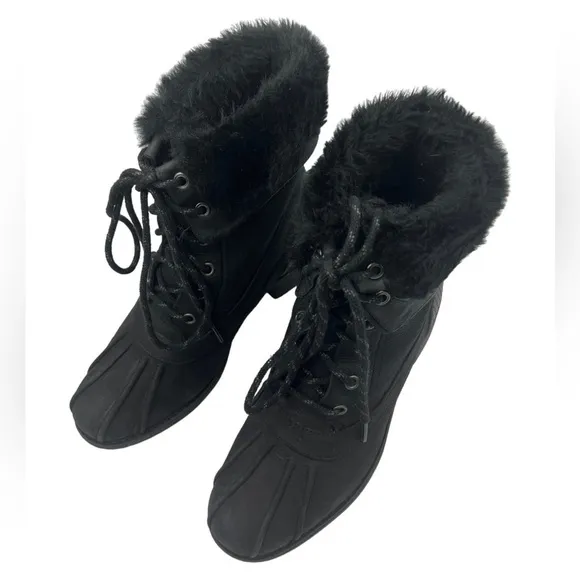 MERRELL Chateau Mid Lace Polar Waterproof Black 8