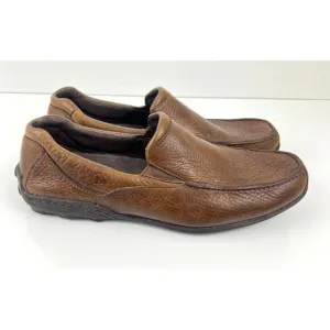 Merrell  Mens Rally Dark Earth Moc Toe Slip on Loafers Size 12 M