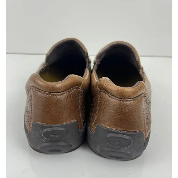 Merrell  Mens Rally Dark Earth Moc Toe Slip on Loafers Size 12 M