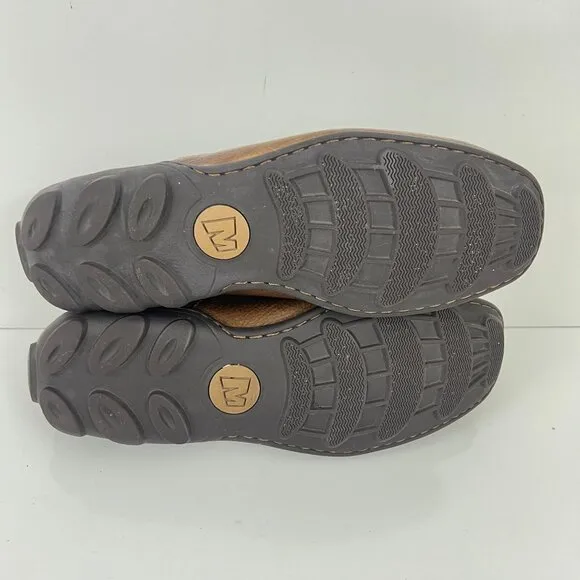 Merrell  Mens Rally Dark Earth Moc Toe Slip on Loafers Size 12 M