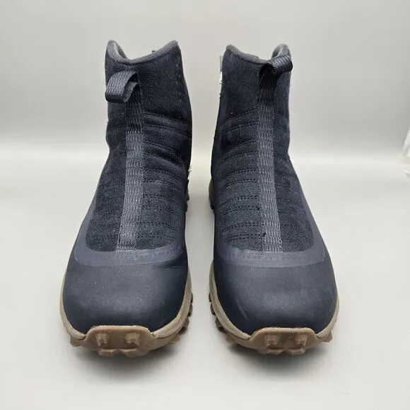 Merrell Men's Sz 7 Blue Thermo Snowdrift Zip Mid Boot Waterproof Warm Leather