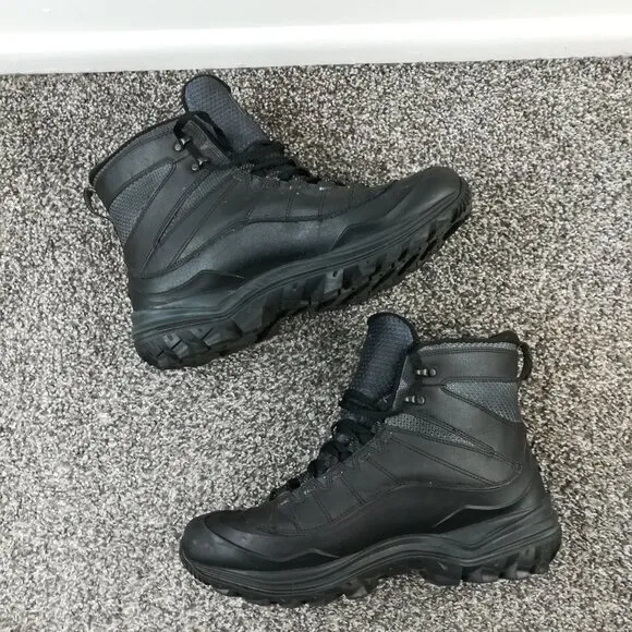 Merrell Mens Thermo Chill Mid Waterproof Insulated Hiking Boots Black 10.5