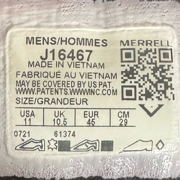 MERRELL Men’s Thermo Chill Mid Waterproof NULL BOOTS Size 11 J16466