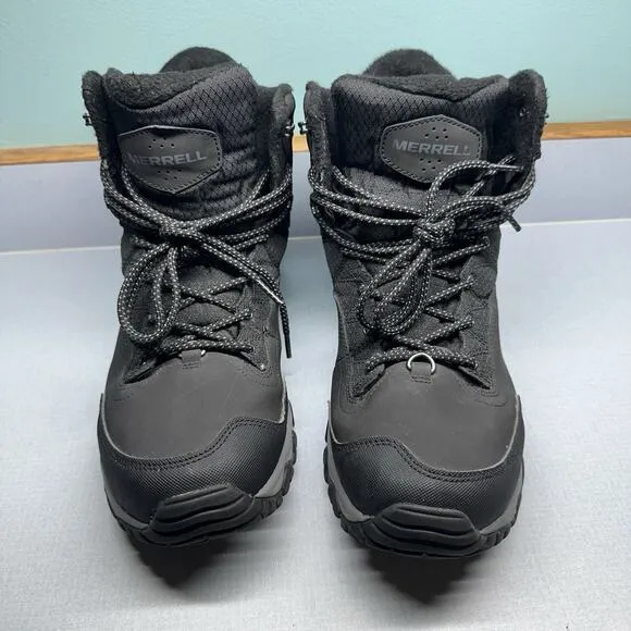 Merrell Thermo Akita Mid W/P Boot J036441 Black Size Men’s 10.5