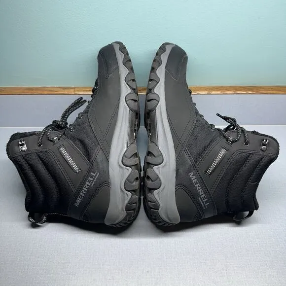 Merrell Thermo Akita Mid W/P Boot J036441 Black Size Men’s 10.5
