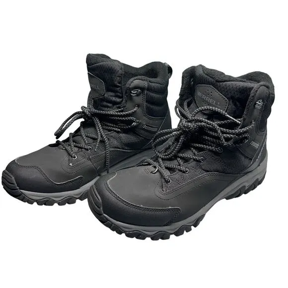 Merrell Thermo Akita Mid W/P Boot J036441 Black Size Men’s 10.5