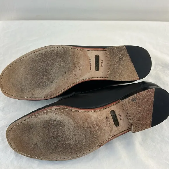 Mezlan Genuine Lizard Tassel Loafers