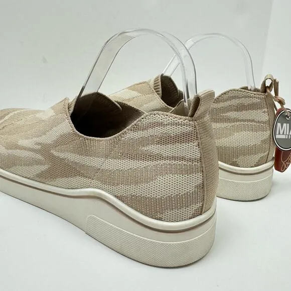 MIA | Greyson NEW Neutral Tan Camo Print Slip On Comfort Sneakers