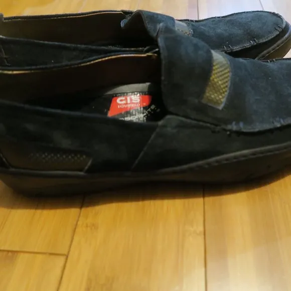 Michael Toschi Mach 8284 Mens Size 13 Driving Loafers Carbonlite CIS Black Suede