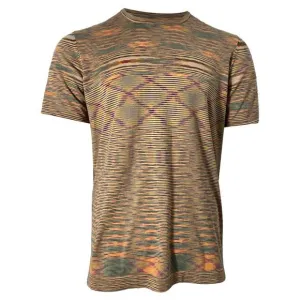 Missoni Slub Crewneck T-Shirt in Multicolor Cotton