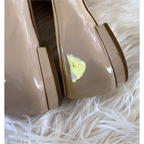 MIU MIU Patent Leather Jewel Rhinestones Flats 5.5​​​​