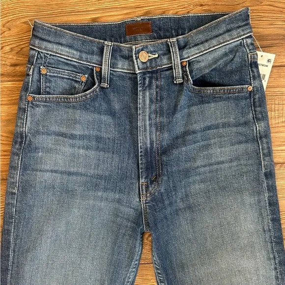 Mother Jeans Rider Ankle Step Fray Size 26 Lassos and Loafers New With Tag