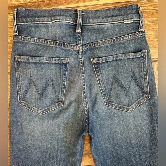 Mother Jeans Rider Ankle Step Fray Size 26 Lassos and Loafers New With Tag
