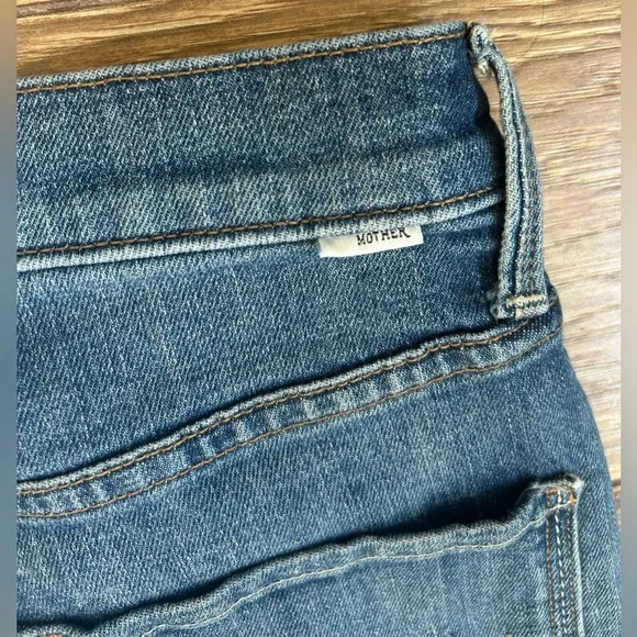 Mother Jeans Rider Ankle Step Fray Size 26 Lassos and Loafers New With Tag