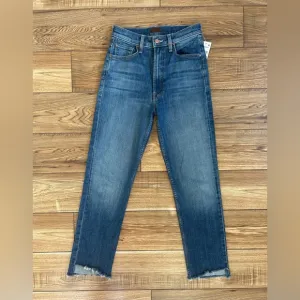 Mother Jeans Rider Ankle Step Fray Size 26 Lassos and Loafers New With Tag