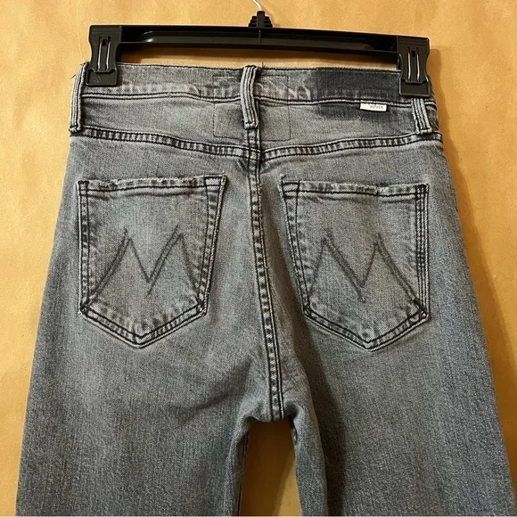 Mother Superior The Tomcat Ankle Jeans Hitting The Pavement Straight Leg Size 24
