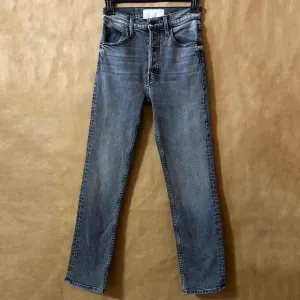 Mother Superior The Tomcat Ankle Jeans Hitting The Pavement Straight Leg Size 24