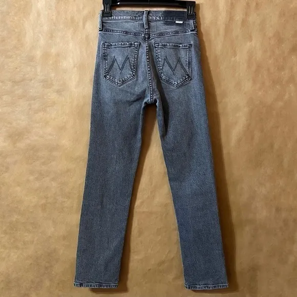 Mother Superior The Tomcat Ankle Jeans Hitting The Pavement Straight Leg Size 24