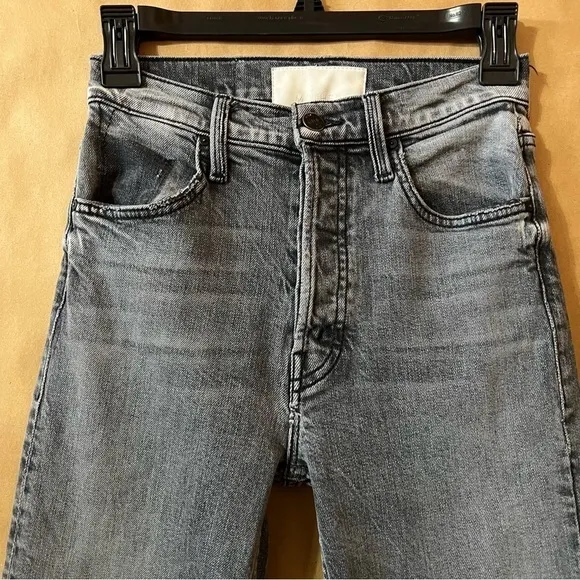 Mother Superior The Tomcat Ankle Jeans Hitting The Pavement Straight Leg Size 24