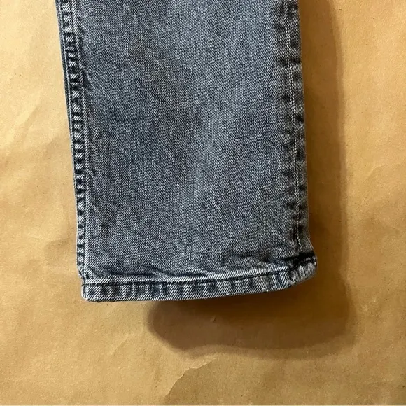 Mother Superior The Tomcat Ankle Jeans Hitting The Pavement Straight Leg Size 24