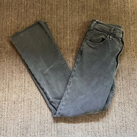 MOTHER Women’s The Hustler Ankle Fray - Chalk it up- size 26