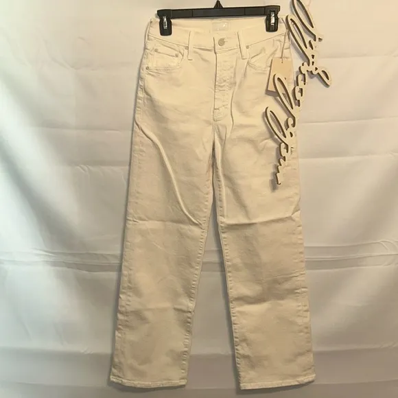 MOTHERExclusive Cream Puffs Rambler Zip Ankle