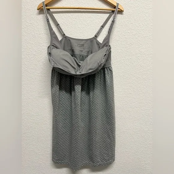 Motherhood Maternity Lot Gray Knit Lounge Lace Trim Pants Gown Tank Robe XL
