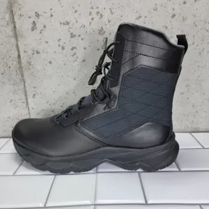 MSRP $135 Under Armour Men's 8&quot; Stellar G2 Tactical Boots Sz 12.5 Triple Black